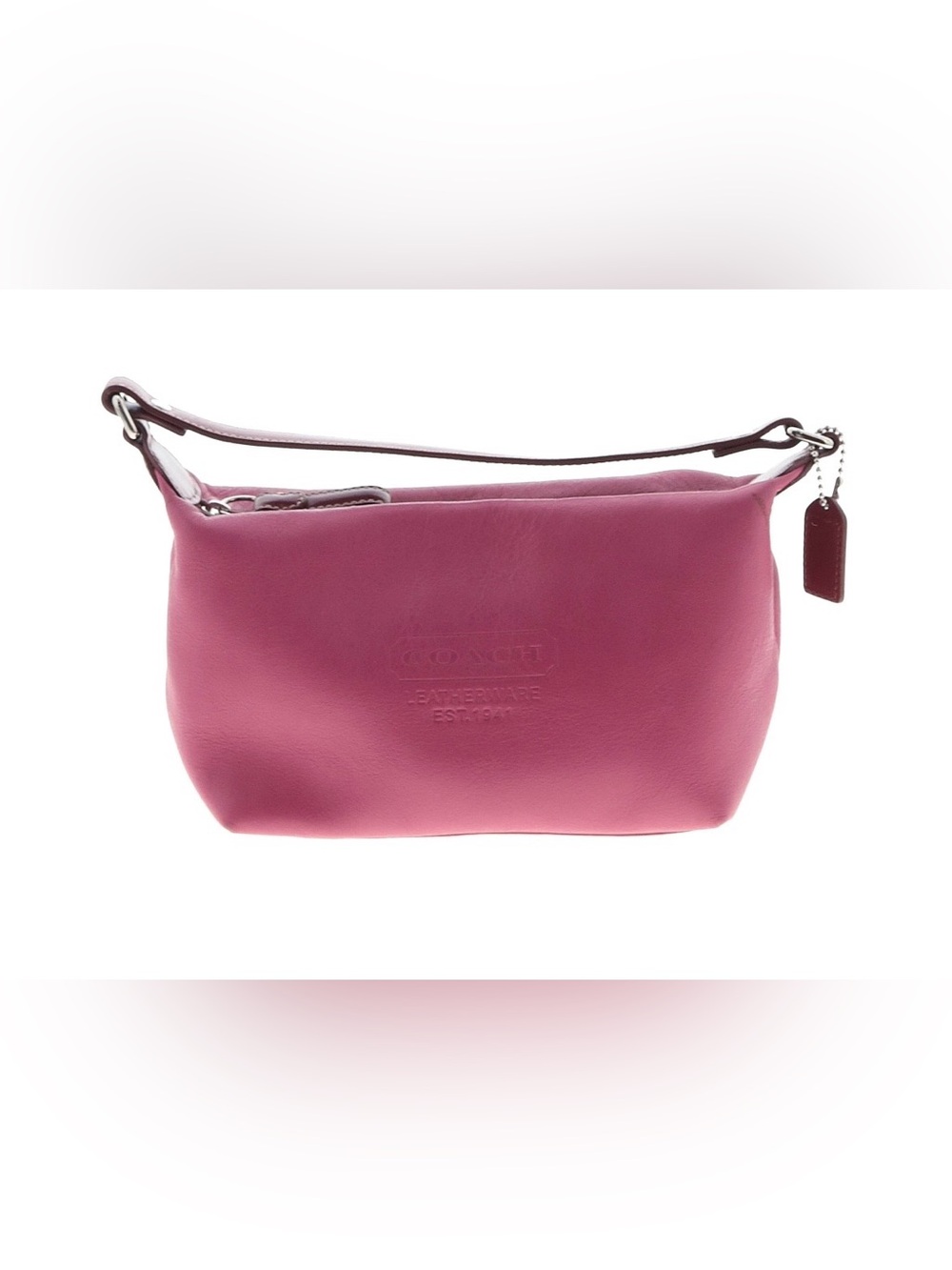 Vintage Y2K Coach 1941 leatherwear magenta pink mini bag
